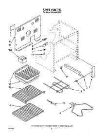 05 - Unit, Optional parts for Whirlpool Range RF396PXXB2 from AppliancePartsPros.com