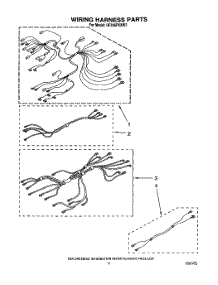 07 - Wiring Harness parts for Whirlpool Range RF396PXXN2 from AppliancePartsPros.com