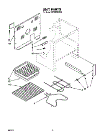 06 - Unit, Optional parts for Whirlpool Range RF370PXYN0 from AppliancePartsPros.com