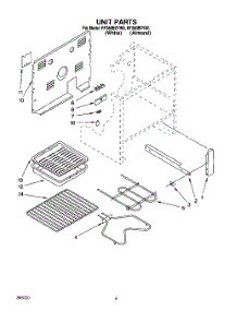 05 - Unit, Optional parts for Whirlpool Range RF360BXYN0 from AppliancePartsPros.com