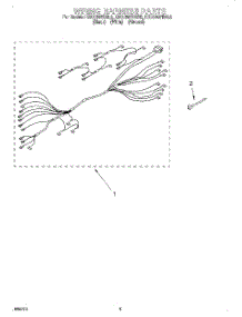 02 - Section parts for Kitchenaid Cooktop KECC507BWH2 from AppliancePartsPros.com