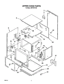 03 - Upper Oven parts for Whirlpool Oven RB770PXYQ2 from AppliancePartsPros.com