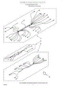 05 - Wiring Harness parts for Whirlpool Range RS610PXYH1 from AppliancePartsPros.com