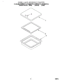 02 - Section parts for Whirlpool Cooktop RC8536XTW3 from AppliancePartsPros.com