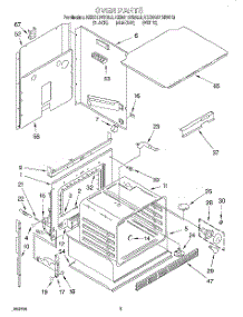 04 - Oven, Literature parts for Kitchenaid Oven KEBS107BBL3 from AppliancePartsPros.com