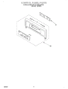02 - Control Panel, Literature parts for Whirlpool Oven RMC275PDQ2 from AppliancePartsPros.com
