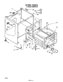 03 - Oven parts for Whirlpool Range RHM975PW from AppliancePartsPros.com