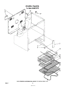 04 - Section parts for Whirlpool Range RHM973PP0 from AppliancePartsPros.com
