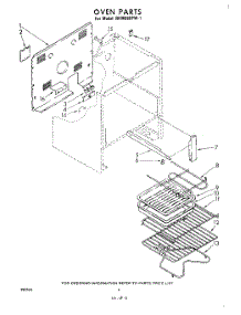 04 - Section parts for Whirlpool Range RHM988PW1 from AppliancePartsPros.com