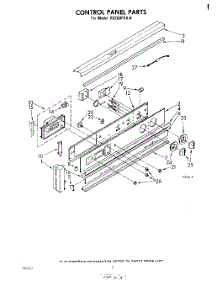 02 - Section parts for Whirlpool Oven RB260PXK0 from AppliancePartsPros.com
