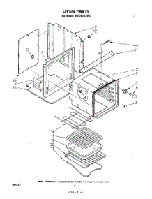 02 - Section parts for Whirlpool Oven RB1000XKW0 from AppliancePartsPros.com