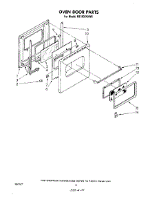 04 - Section parts for Whirlpool Oven RB1000XKW0 from AppliancePartsPros.com