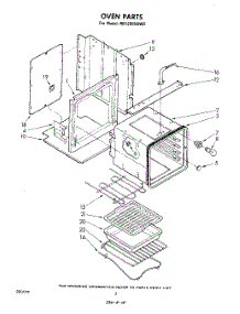 02 - Section parts for Whirlpool Oven RB1200XKW0 from AppliancePartsPros.com