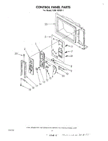 09 - Section parts for Whirlpool Oven RJM1870P1 from AppliancePartsPros.com