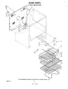 05 - Oven parts for Whirlpool Range RM975PXKW0 from AppliancePartsPros.com