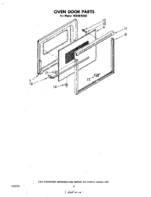 04 - Section parts for Whirlpool Range RS600BXK0 from AppliancePartsPros.com