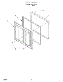 02 - Section parts for Whirlpool Freezer TCF0710JW01 from AppliancePartsPros.com