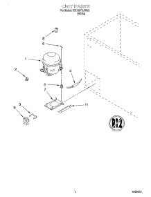 03 - Section parts for Whirlpool Freezer EH150FXJW00 from AppliancePartsPros.com