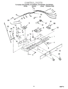 10 - Control parts for Whirlpool Refrigerator GD27DIXHW00 from AppliancePartsPros.com