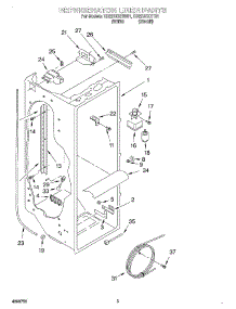 02 - Refrigerator Liner parts for Whirlpool Refrigerator ED22UEXHT01 from AppliancePartsPros.com