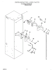 04 - Refrigerator Liner parts for Kitchenaid Refrigerator KSSS48FJX00 from AppliancePartsPros.com