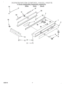 05 - Refrigerator Control Panel parts for Kitchenaid Refrigerator KSSS42QJT00 from AppliancePartsPros.com