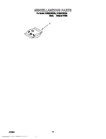 06 - Miscellaneous, Lit / Optional parts for Whirlpool Dishwasher DU925QWDQ5 from AppliancePartsPros.com