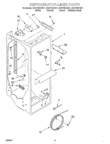 02 - Refrigerator Liner parts for Whirlpool Refrigerator GD27DIXHB01 from AppliancePartsPros.com
