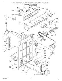 02 - Controls And Rear Panel parts for Whirlpool Washer 2DLSQ8000JQ0 from AppliancePartsPros.com