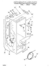 02 - Refrigerator Liner parts for Whirlpool Refrigerator ED25CEXJT01 from AppliancePartsPros.com
