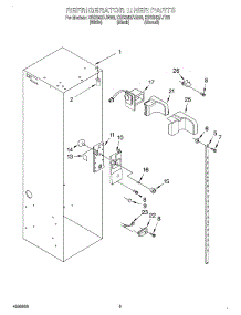 04 - Refrigerator Liner parts for Kitchenaid Refrigerator KSSS42FJW00 from AppliancePartsPros.com