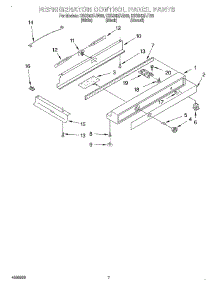 05 - Refrigerator Control Panel parts for Kitchenaid Refrigerator KSSS42FJB00 from AppliancePartsPros.com