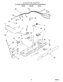 11 - Control parts for Kitchenaid Refrigerator KSRW25FHBL02 from AppliancePartsPros.com