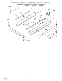 05 - Refrigerator Control Panel parts for Kitchenaid Refrigerator KSSS36QJW00 from AppliancePartsPros.com