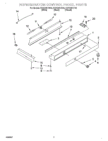 05 - Refrigerator Control Panel parts for Kitchenaid Refrigerator KSSS36FJB00 from AppliancePartsPros.com