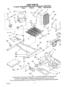 11 - Section parts for Kitchenaid Refrigerator KSRS27IKWH02 from AppliancePartsPros.com
