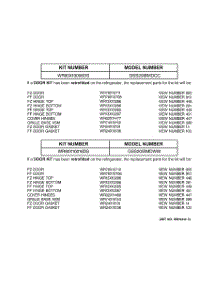 02 - Replacement Parts List parts for Ge Refrigerator GSS20IBMDWW from AppliancePartsPros.com