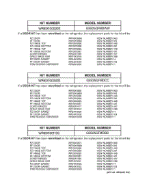 03 - Replacement Parts List parts for Ge Refrigerator GSS25QFMDBB from AppliancePartsPros.com