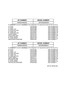 03 - Replacement Parts List parts for Ge Refrigerator GST25KGMDCC from AppliancePartsPros.com