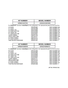 03 - Replacement Parts List parts for Ge Refrigerator GSS22VGMDWW from AppliancePartsPros.com