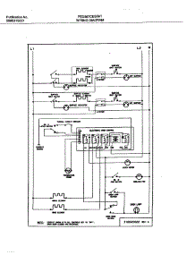 10 - Wiring parts for Frigidaire Range FED367CETE from AppliancePartsPros.com