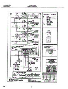 10 - Wiring parts for Frigidaire Range FED387CFSC from AppliancePartsPros.com