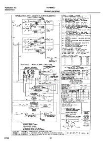10 - Wiring Diagram parts for Frigidaire Range FEFB68CJSA from AppliancePartsPros.com