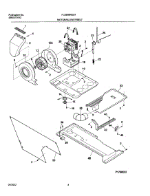 05 - Dry Mtr,Belt parts for Frigidaire Washer Dryer Combo FLSE60RGS1 from AppliancePartsPros.com