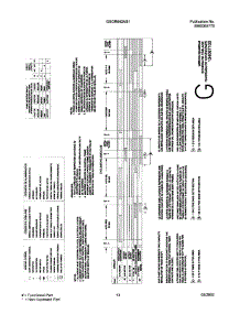 13 - Wiring Diagram parts for Frigidaire Dryer GSGR642AS1 from AppliancePartsPros.com