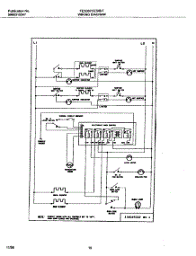 10 - Wiring parts for Frigidaire Range FES367CEBE from AppliancePartsPros.com