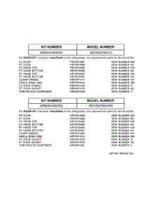 03 - Replacement Parts List parts for Ge Refrigerator BSY25GFMCCC from AppliancePartsPros.com