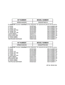 03 - Replacement Parts List parts for Ge Refrigerator DSS25PFMCCC from AppliancePartsPros.com