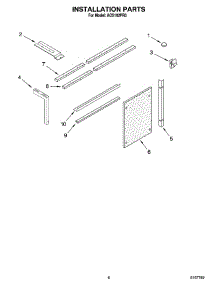 04 - Installation Parts parts for Whirlpool Air Conditioner ACS102PR0 from AppliancePartsPros.com