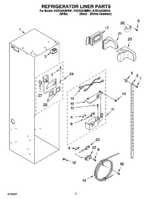 04 - Refrigerator Liner Parts parts for Kitchenaid Refrigerator KSSO42QMB01 from AppliancePartsPros.com